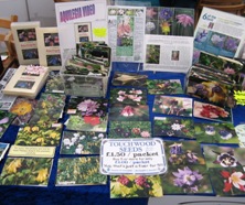 Seeds, DVD etc on display